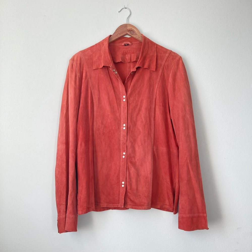 Suede Rose Shirt